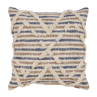 Lr Home Willy Stripe Square Throw Pillow