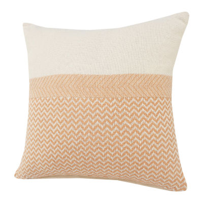 Lr Home Zinna Chevron Square Throw Pillows