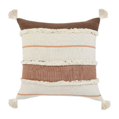 Lr Home Mike Stripe Square Throw Pillows