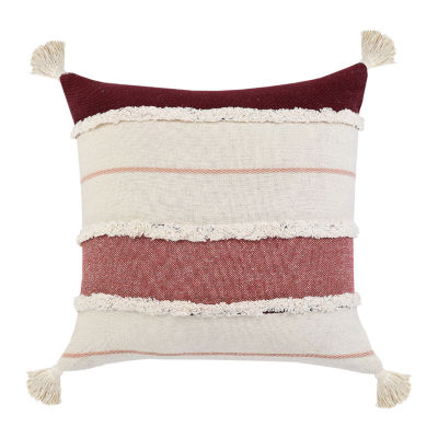 Lr Home Mike Stripe Square Throw Pillow
