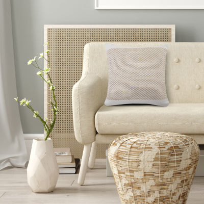 LR Home Make Geometric Square Throw Pillow