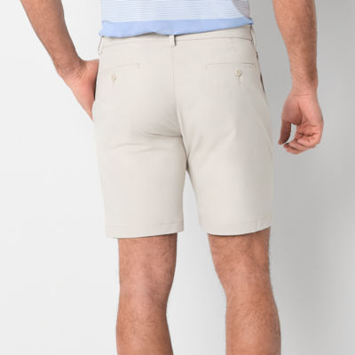 St. John's Bay Performance 9" Mens Moisture Wicking Chino Short