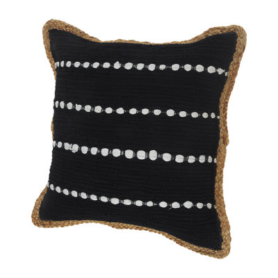 LR Home Abha Stripe Square Throw Pillow