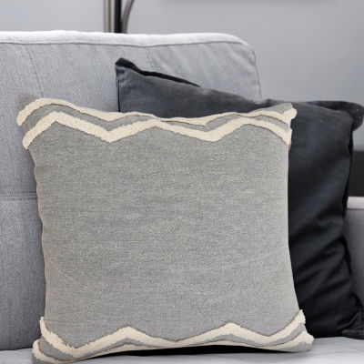 Lr Home Caia Geometric Square Throw Pillow