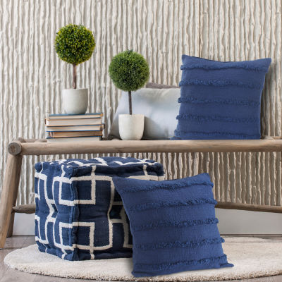 Lr Home Cassie Solid Square Throw Pillows