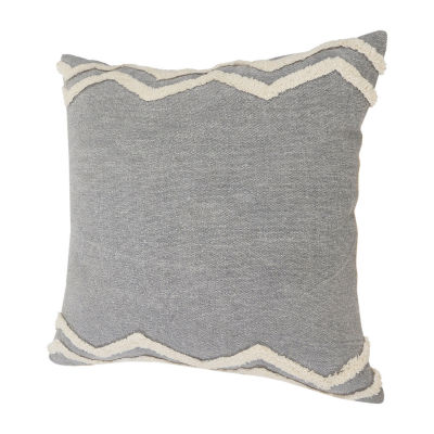 LR Home Cal Modern Set Square Throw Pillow