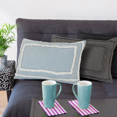 Lr Home Cachi Modern Rectangular Throw Pillows