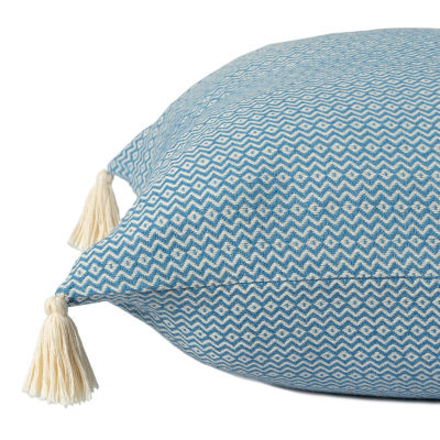 LR Home Cali Geometric Square Throw Pillow