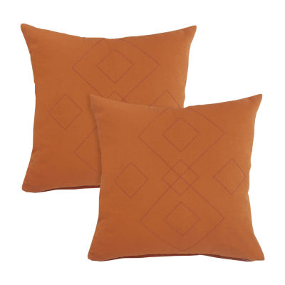 LR Home Sal Casual Set Square Throw Pillow