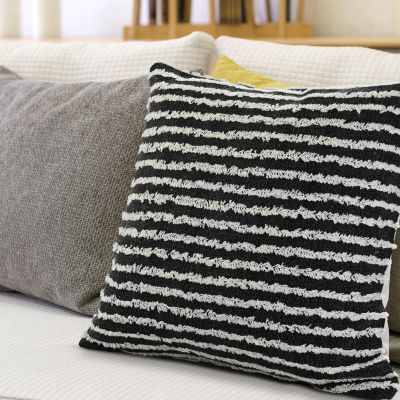 Lr Home Sam Stripe Square Throw Pillows