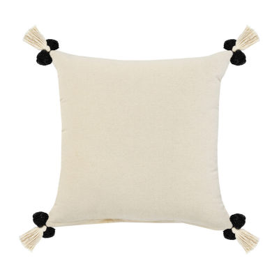 Lr Home Zara Textured Square Throw Pillow