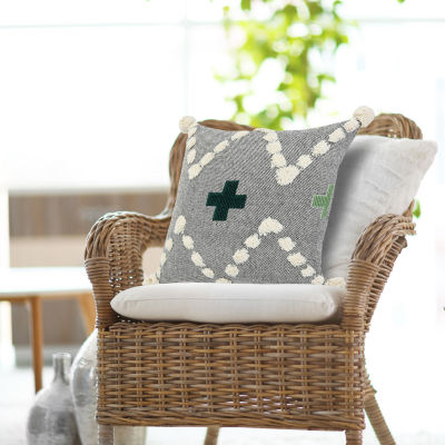 Lr Home Dan Geometric Square Throw Pillow