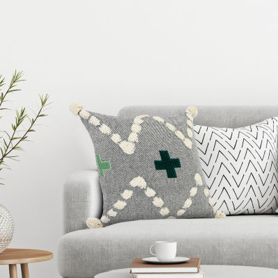 Lr Home Dan Geometric Square Throw Pillow