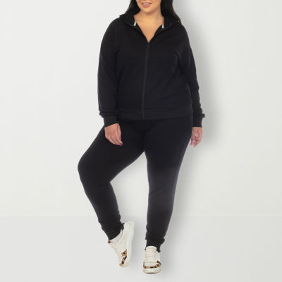 White Mark 2-pc. Velour Tracksuit-Plus - JCPenney