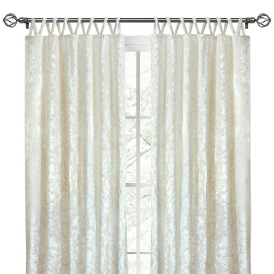 Achim Harper Light-Filtering Tab Top Single Curtain Panel