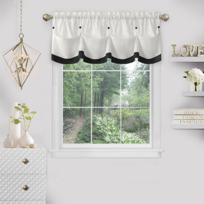 Achim Lana Rod Pocket Federal + Tuck Valances