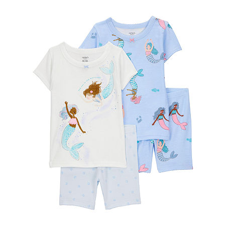Carter's Toddler Girls 4-pc. Pajama Set, 2t, Blue