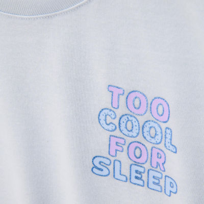 Carter's Little & Big Kid Girls Round Neck Short Sleeve 2-pc. Pajama Sets