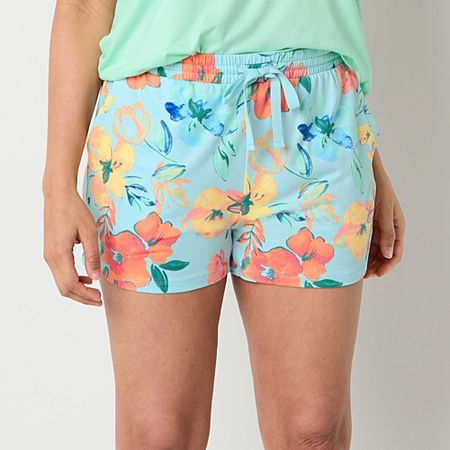 Sleep Chic Womens Pajama Shorts, Xx-large, Blue