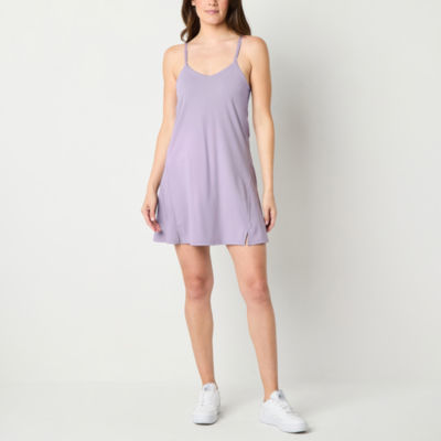 Xersion EverRestore Sleeveless Built in Bra Midi Tennis Dress