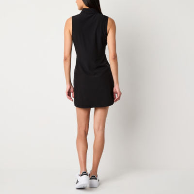 Xersion Sleeveless Woven Zip Tennis Dress