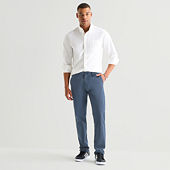 fitted lace wedding dress Premium Soft Lux Flex Dress Pant – Van Heusen main image 1