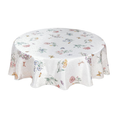 Lenox Butterfly Meadow Damask Tablecloth