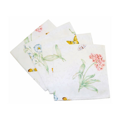 Lenox Butterfly Meadow Damask 4-pc. Napkins