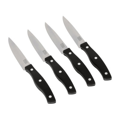 Chicago Cutlery Ellsworth 4pc. Knife Set, Color Black JCPenney