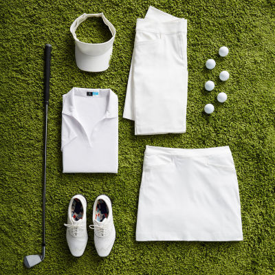 PGA TOUR Womens Golf Short, Color Bright White JCPenney