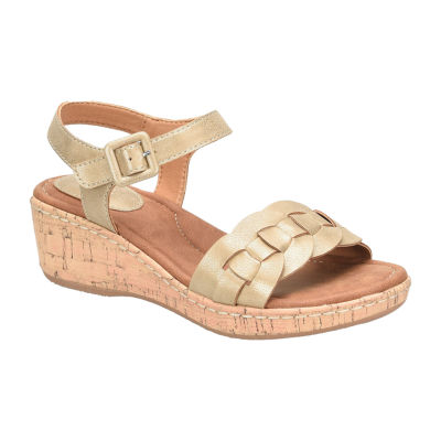 BOC Womens Sonny Wedge Sandals - JCPenney