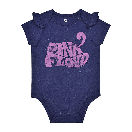 Okie Dokie Pink Floyd Baby Girls Bodysuit