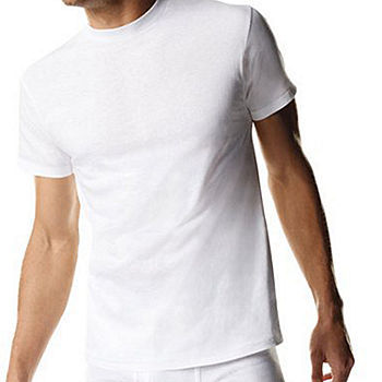 Hanes Men's Size 3-Pack Man V-neckt-Shirt, White, X-Large/Tall