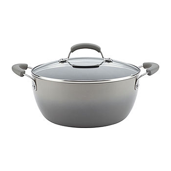 Rachael Ray Cook + Create 5qt Aluminum Nonstick Dutch Oven With