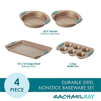 Rachael Ray Yum-O Nonstick Bakeware Crispy Sheet Cookie Pan & Reviews