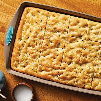 Rachael Ray Cucina 11 x 17 Nonstick Baking Pan/Cookie Sheet - Latte Brown