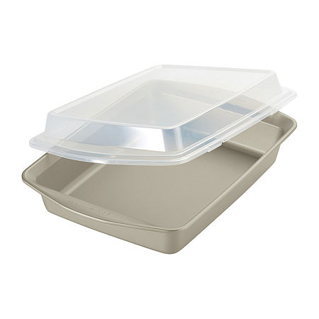 Rachael Ray 3pc. Lid Non-Stick Bakeware Set, One Size, Silver