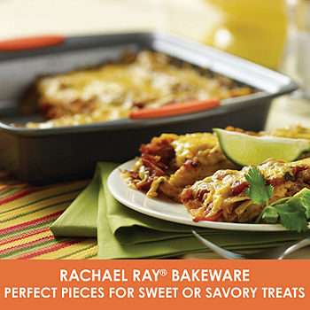 Rachael Ray Oven Lovin' Cake Pan, Rectangle, 9 Inch x 13 Inch