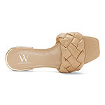 Worthington Womens Dalton Slide Sandals