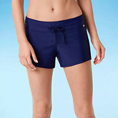Sonnet Shores Side Tie Womens Swim Shorts, Color: Black - JCPenney