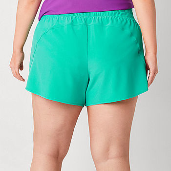 Xersion Womens Plus Pull-On Short - JCPenney