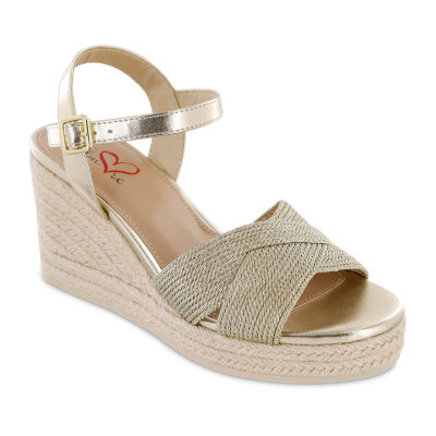 Mia Amore Womens Bekee Wedge Sandals