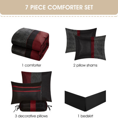 Stratford Park Zaina 7-pc. Complete Bedding Set - JCPenney