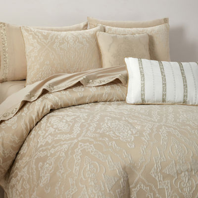 Stratford Park Shay 10-pc. Damask + Scroll Lightweight Comforter Set