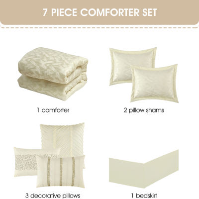 Stratford Park Luella 7-pc. Lightweight Comforter Set