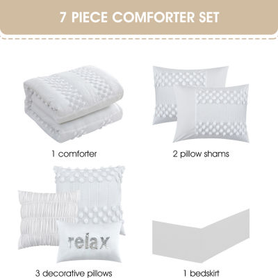 Stratford Park Alora 7-pc. Lightweight Comforter Set
