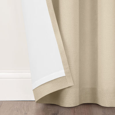 Fieldcrest Catalina Grommet Top Light-Filtering Single Curtain Panel