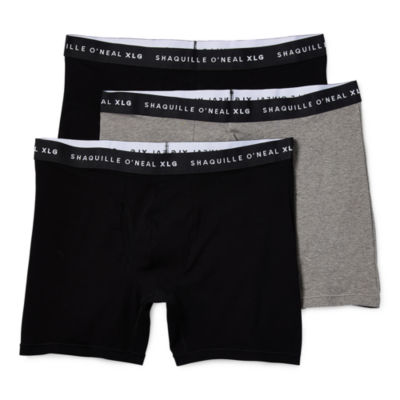 Shaquille O'Neal XLG™ Activated Cooling Mens Big and Tall 3 Pack Boxer Briefs 346161