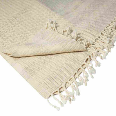 Lr Home Beena Stripe Washable Reversible Throw