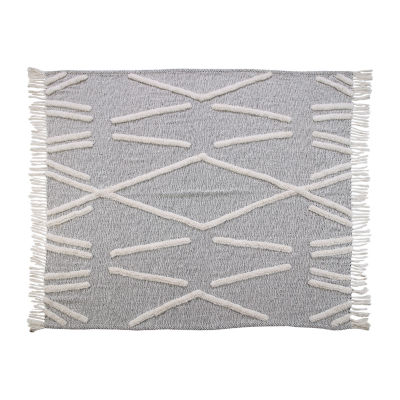 Lr Home Luca Diamond Washable Throw